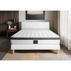 Prestige Literie Ensemble Mémoire de forme de confort Ferme avec sommier kit Online
