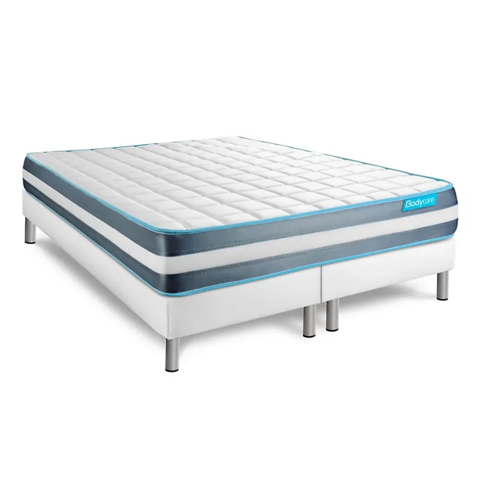 Bodycare Ensemble Mémoire de forme de confort Ferme avec sommier tapissier Online