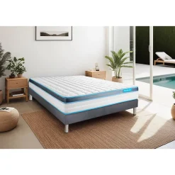 Bodycare Ensemble Mémoire de forme de confort Ferme avec sommier tapissier Clearance
