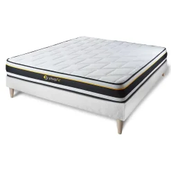 Sleepfit Ensemble Mousse de confort Très ferme avec sommier tapissier Outlet