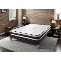 Somness Ensemble Mousse de confort Très ferme avec sommier tapissier