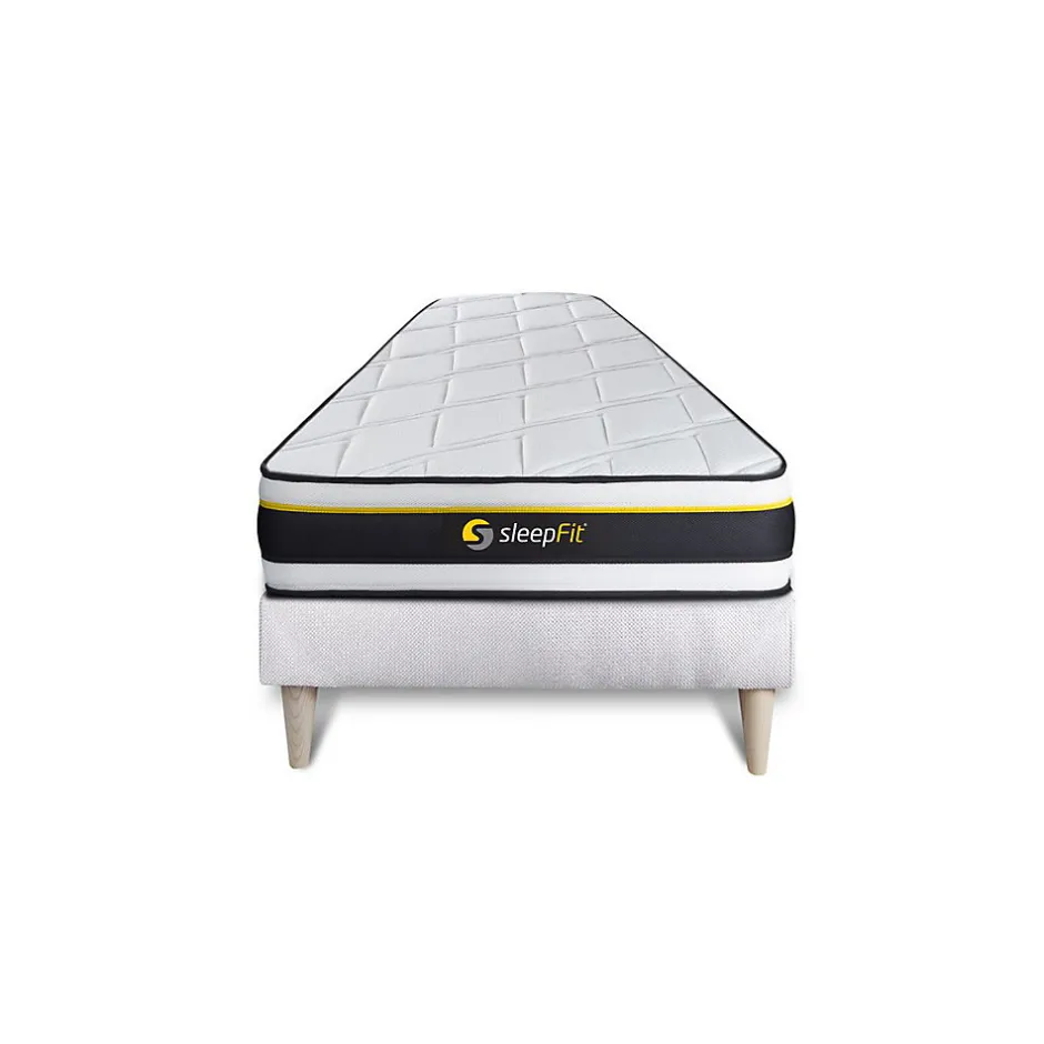 Sleepfit Ensemble Mousse de confort Très ferme avec sommier kit