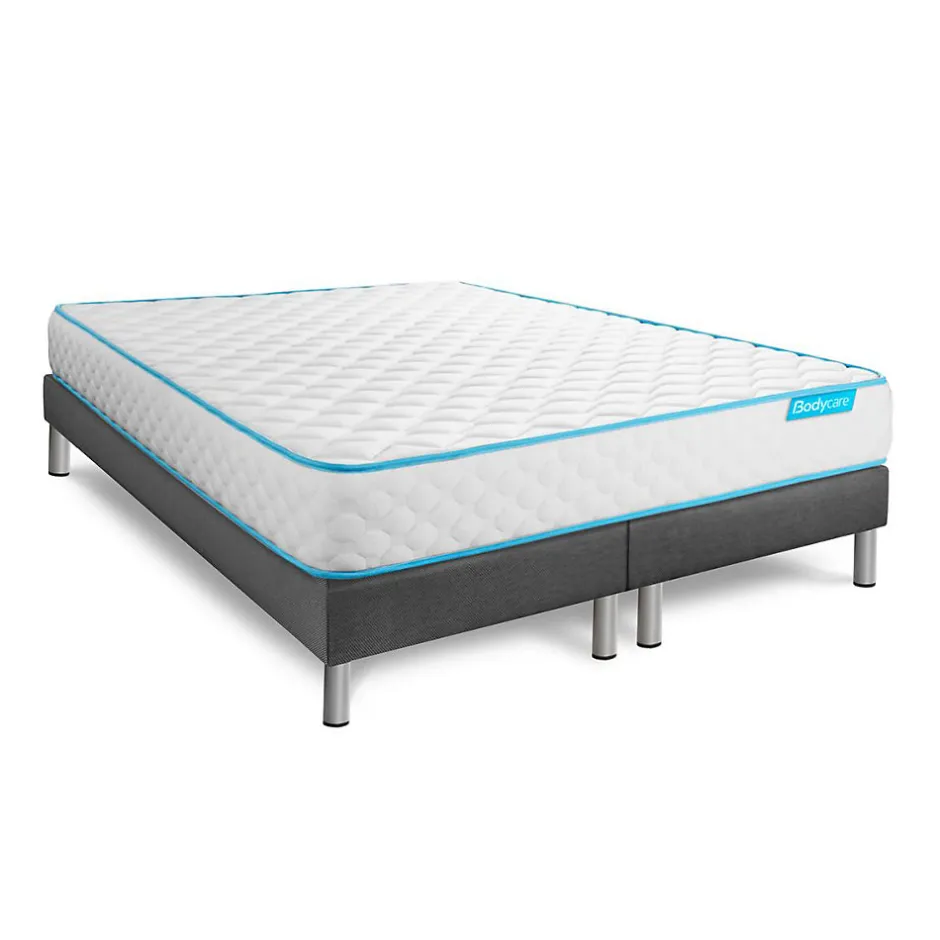 Bodycare Ensemble Mousse de confort Très ferme avec sommier tapissier