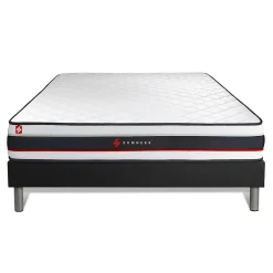 Somness Ensemble Mousse de confort Très ferme avec sommier kit