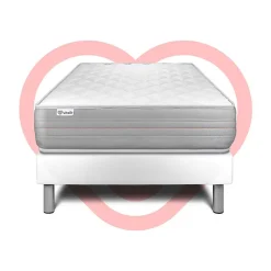 Vitalit Ensemble Mousse polyuréthane à mémoire de forme de confort Ferme avec sommier tapissier Outlet