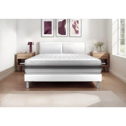 Vitalit Ensemble Mousse polyuréthane à mémoire de forme de confort Equilibré avec sommier kit