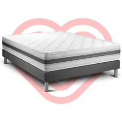Vitalit Ensemble Mousse polyuréthane à mémoire de forme de confort Equilibré avec sommier kit New