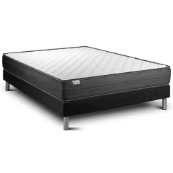 Vitalit Ensemble Mousse polyuréthane à mémoire de forme de confort Ferme avec sommier kit