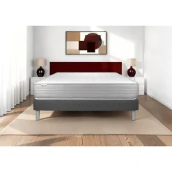 Vitalit Ensemble Mousse polyuréthane à mémoire de forme de confort Ferme avec sommier tapissier