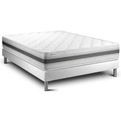 Vitalit Ensemble Mousse polyuréthane à mémoire de forme de confort Equilibré avec sommier kit
