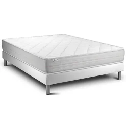 Vitalit Ensemble Mousse polyuréthane à mémoire de forme de confort Ferme avec sommier kit