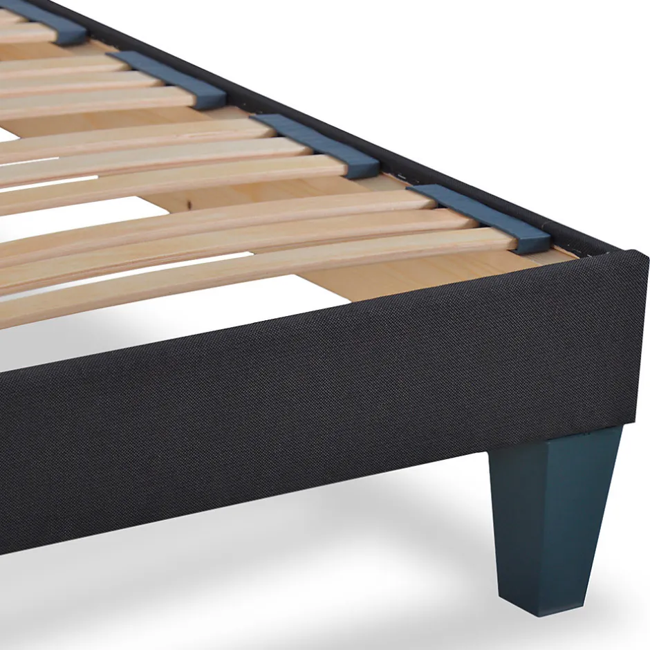 Bellecour Ensemble Paris 140x190 cm Matelas Mousse + Sommier Bois Outlet