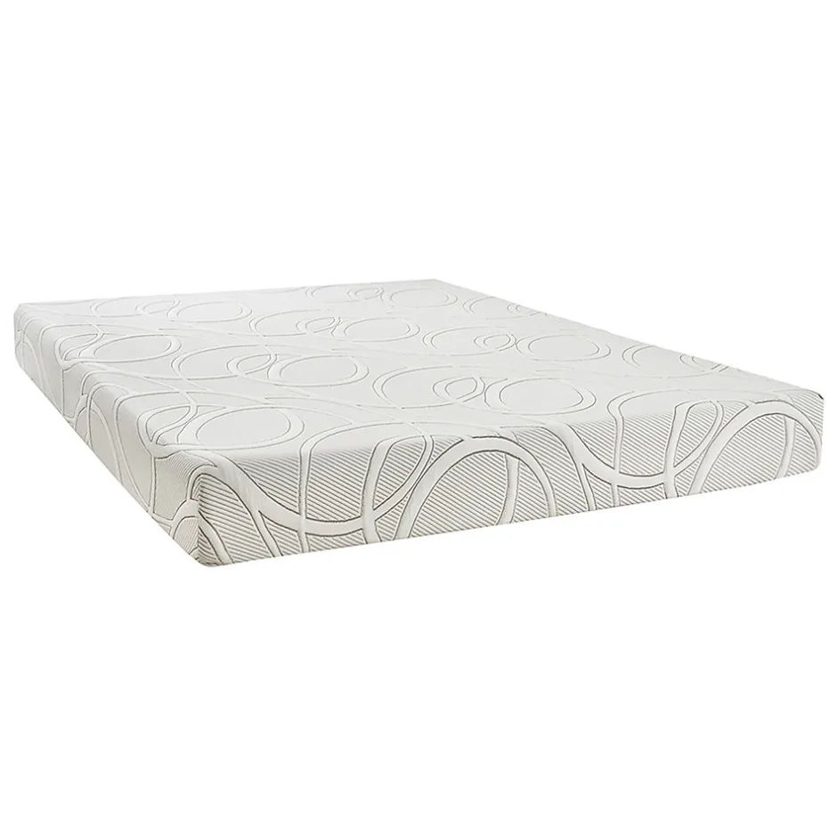 Olympe Literie Ensemble Poséidon 140x190 cm Matelas Mousse + Sommier Bois