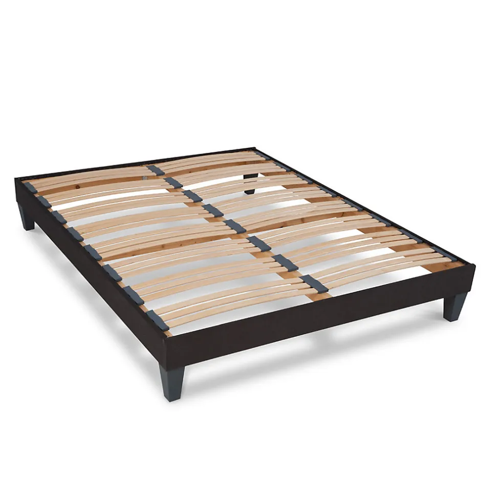 Bellecour Ensemble Reina 2.0 90x200 cm Matelas Ressorts ensachés + Sommier Bois
