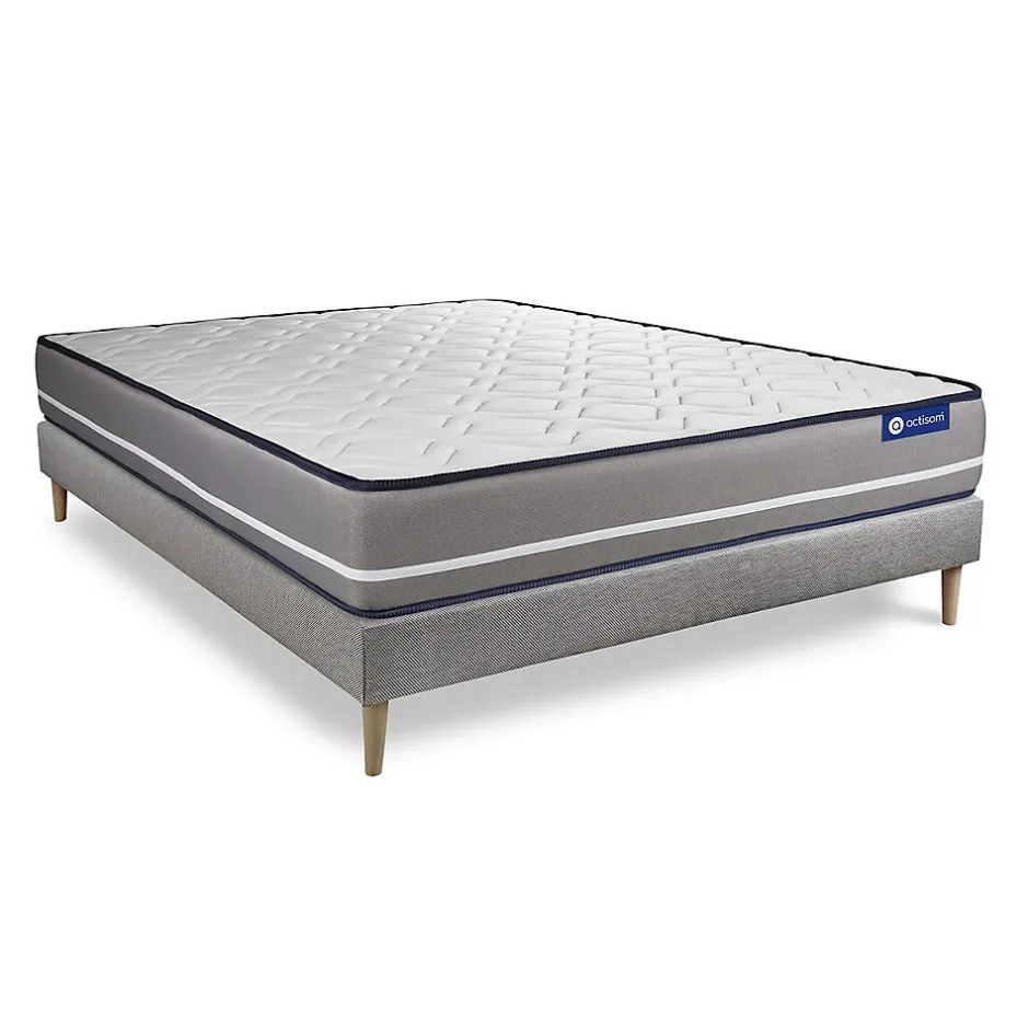 Actisom Ensemble Ressorts ensachés de confort Ferme avec sommier kit Clearance