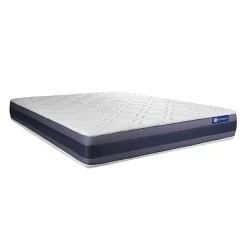 Actisom Ensemble Ressorts ensachés et mémoire de forme de confort Equilibré avec sommier kit Hot