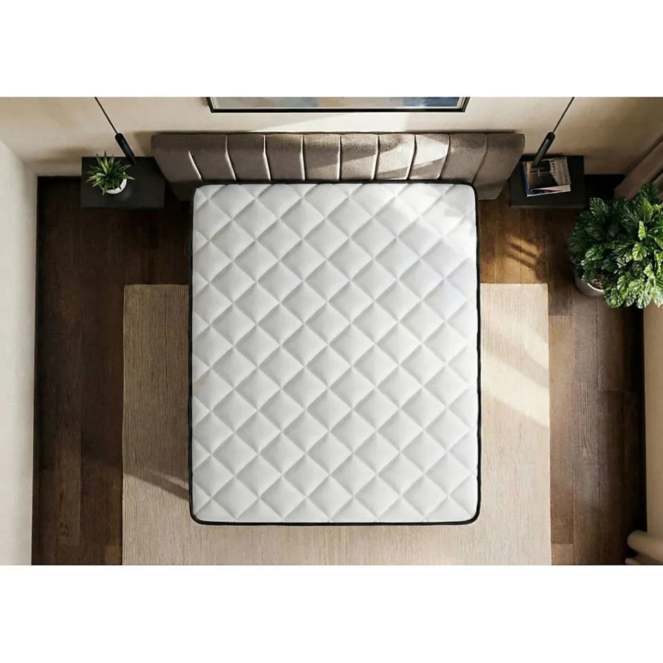 Prestige Literie Ensemble Ressorts ensachés et mémoire de forme de confort Equilibré avec sommier kit
