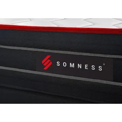 Somness Ensemble Ressorts ensachés et mémoire de forme de confort Equilibré avec sommier kit Outlet