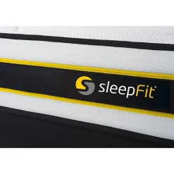 Sleepfit Ensemble Ressorts ensachés et mémoire de forme de confort Ferme avec sommier tapissier