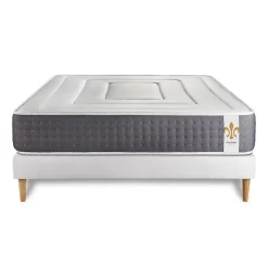 Litier Deluxe Ensemble Ressorts ensachés et mémoire de forme de confort Ferme avec sommier kit Sale