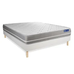 Actisom Ensemble Ressorts ensachés de confort Equilibré avec sommier kit