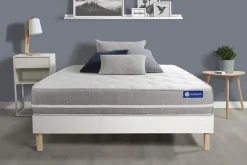 Actisom Ensemble Ressorts ensachés de confort Equilibré avec sommier kit