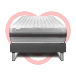 Vitalit Ensemble Ressorts ensachés et mémoire de forme de confort Equilibré avec sommier tapissier Online