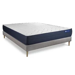Actisom Ensemble Ressorts ensachés et mémoire de forme de confort Très ferme avec sommier kit Clearance