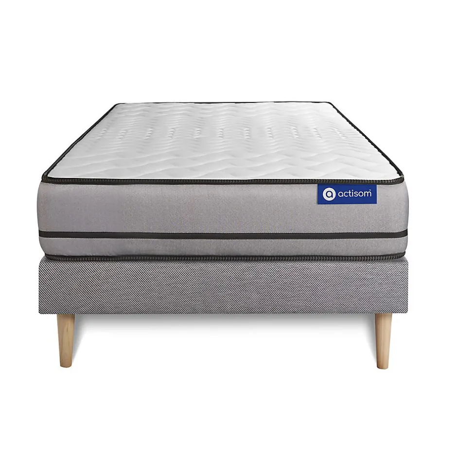 Actisom Ensemble Ressorts ensachés de confort Très ferme avec sommier kit