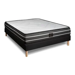Prestige Literie Ensemble Ressorts ensachés et mémoire de forme de confort Ferme avec sommier kit Online