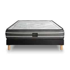 Prestige Literie Ensemble Ressorts ensachés et mémoire de forme de confort Ferme avec sommier kit Online