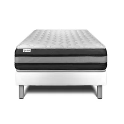 Vitalit Ensemble Ressorts ensachés et mémoire de forme de confort Ferme avec sommier kit
