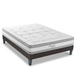 Hypsom Ensemble Royal 5 Etoiles 90x190 cm Matelas Mousse + Sommier Bois Online