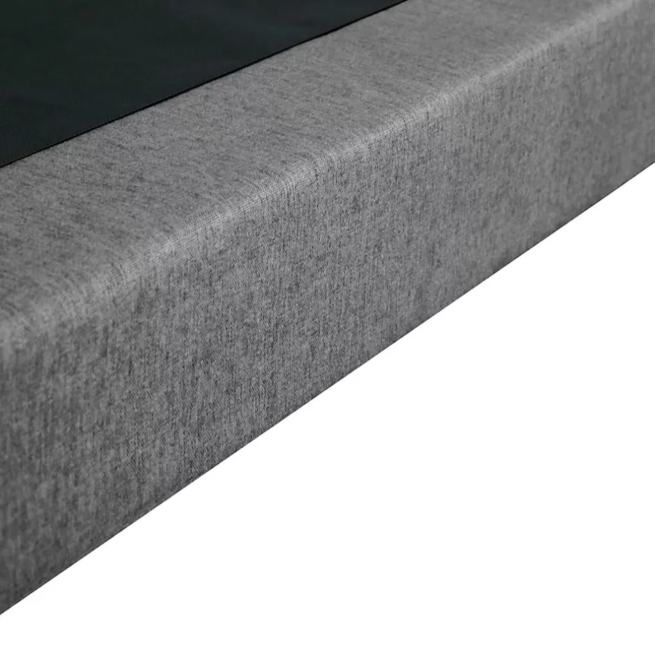 Idliterie Ensemble 180x200 Matelas polylatex 80 kg/m3 et sommier tapissier beige New