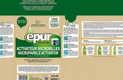 Epur Entretien fosses septiques 6 mois activateur microbilles Sale