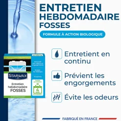 Starwax Entretien hebdomadaire fosses