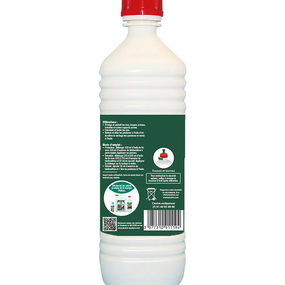 Phebus Essence de térébenthine pour traiter Phébus 1L
