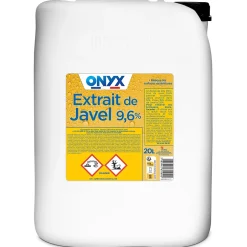 Onyx Extrait de javel concentration 9,6% 36° bricolage 20L Outlet