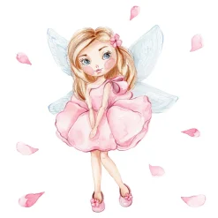 Enfant Kobi FALA lit enfant avec barreau 160x80 Fille avec ailes