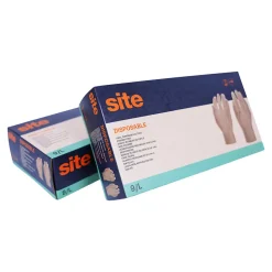 Site Gant jetable en nitrile pour la manipulation générale Taille 9 blanc, lot de 100