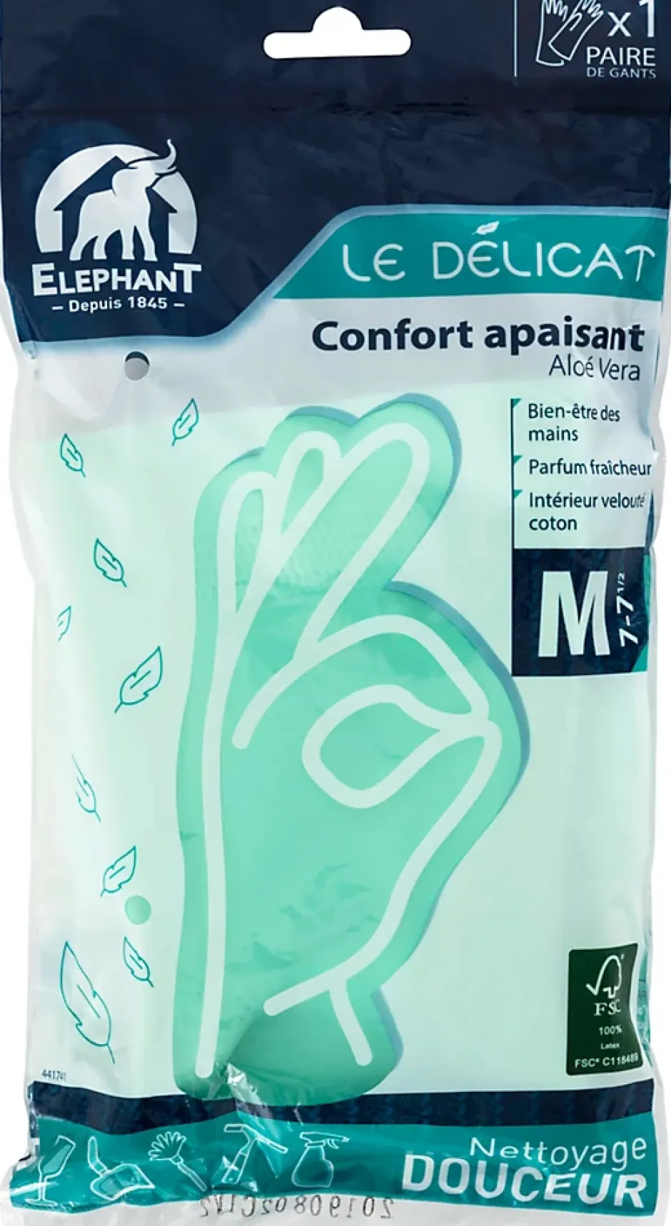Elephant Gants de ménage Le Délicat Taille 8 Clearance