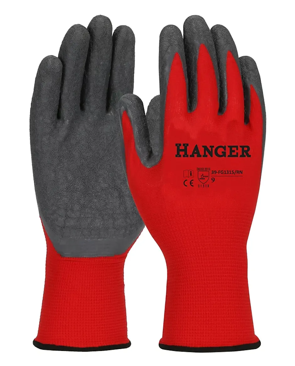 Hanger Gants de travail H-Dex enduit latex T 9 en paire de 12 - - 300016