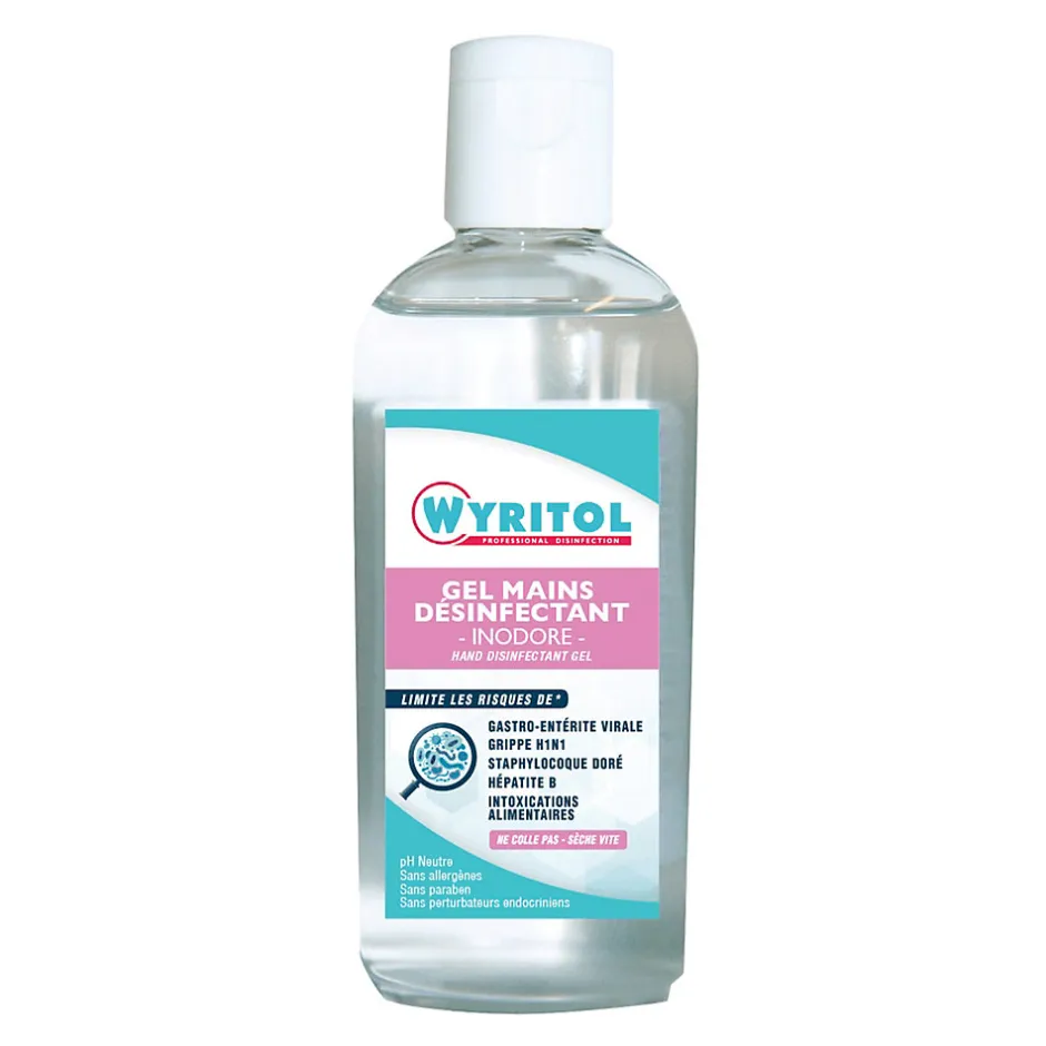 Wyritol Gel hydro-alcoolique désinfectant pour les mains 100ml