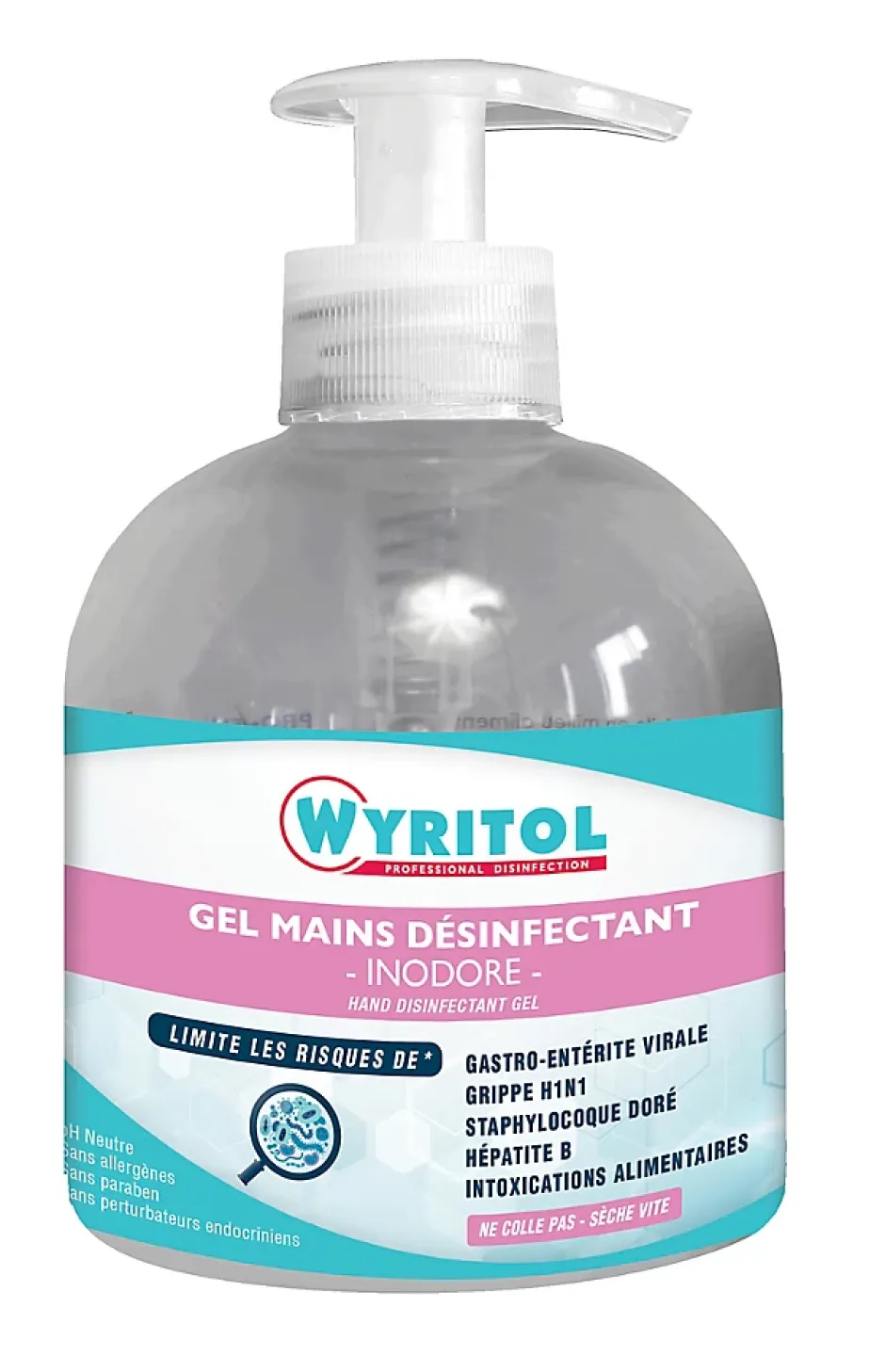 Wyritol Gel hydroalcoolique flacon pompe 300ml Clearance