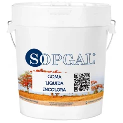 Sopgal Gomme liquide incolore (20 kg) - Imperméabilisant élastique haute résistance pour terrasses et balcons Clearance