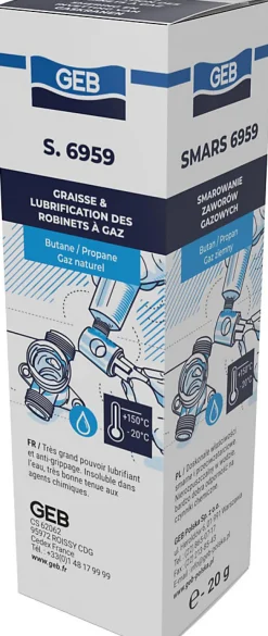 Geb Graisse pour robinets gaz 20 g - S.6959 -