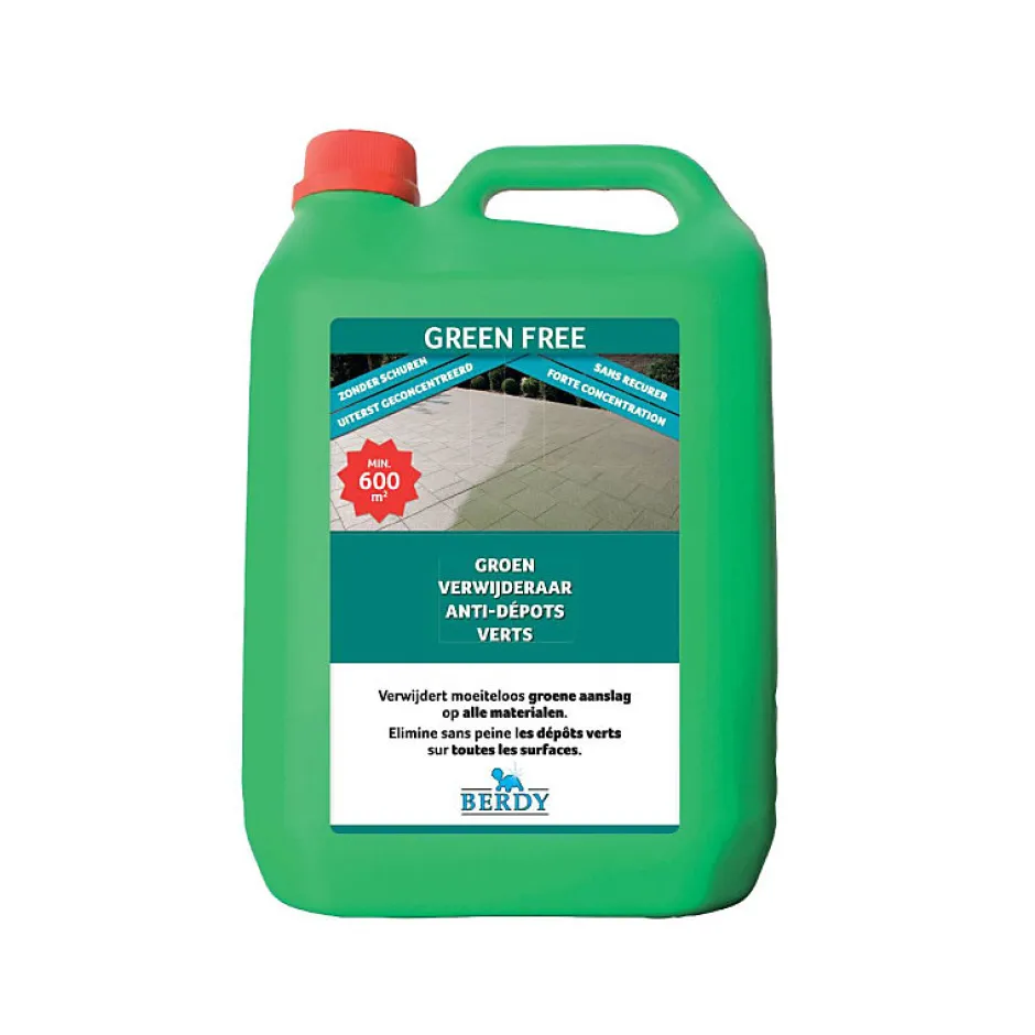 Berdy Green Free - Élimination des dépôts verts - - 5 L Hot