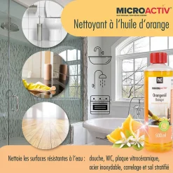 Höfer Chemie Microactiv Nettoyant Concentré À L'huile D'orange 2 x 500 Ml