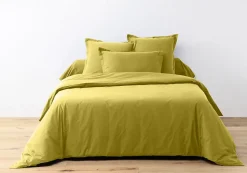 Eden Housse de couette + 2 taies 240 x 260 cm Passion jaune Sale