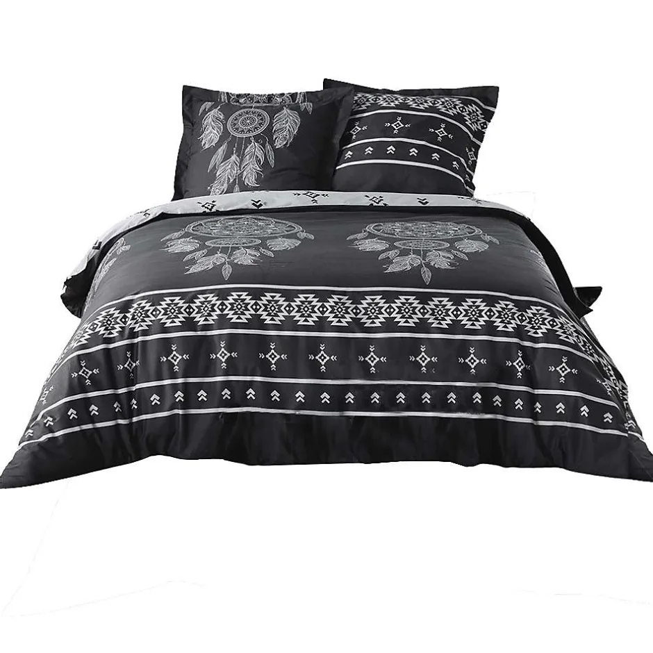 Douceur D'Intérieur Housse de couette + 2 taies d'oreiller Sweet Dreams - - Parure de couette 240 x 220